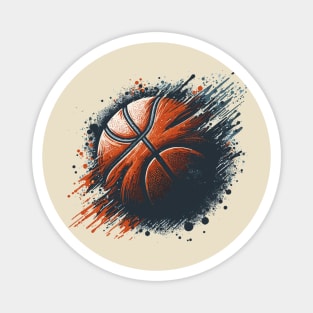 Basketball Ball Magnet